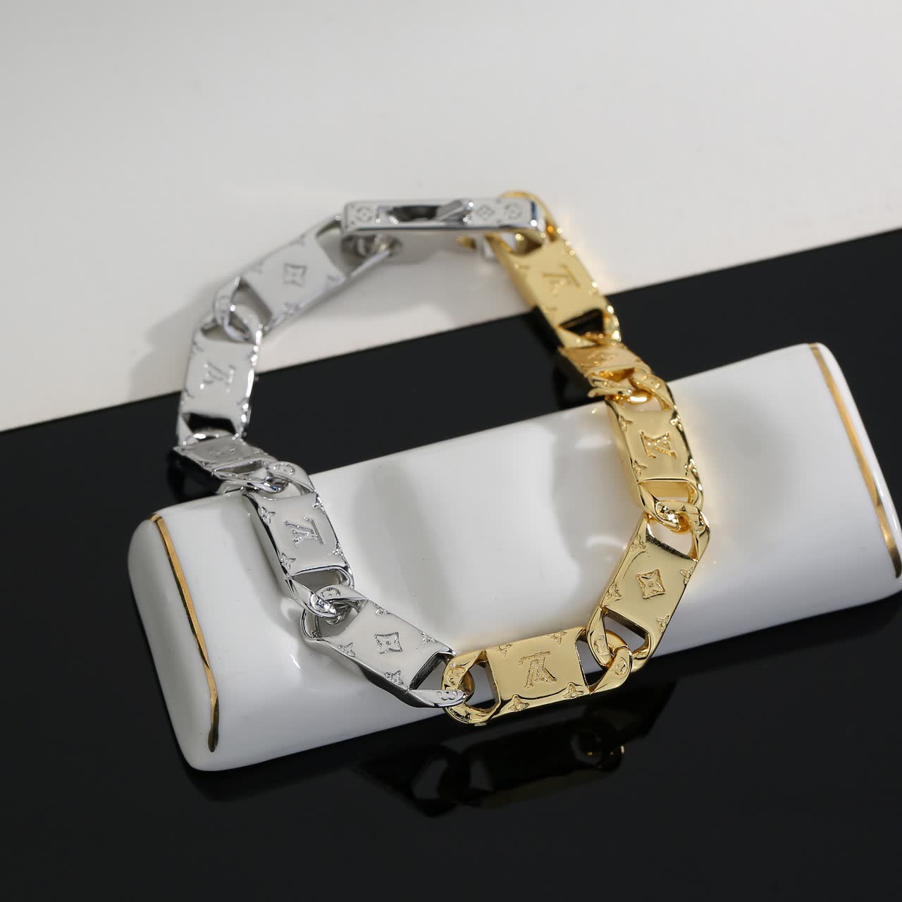 Louis Vuitton Monogram Link Bracelet